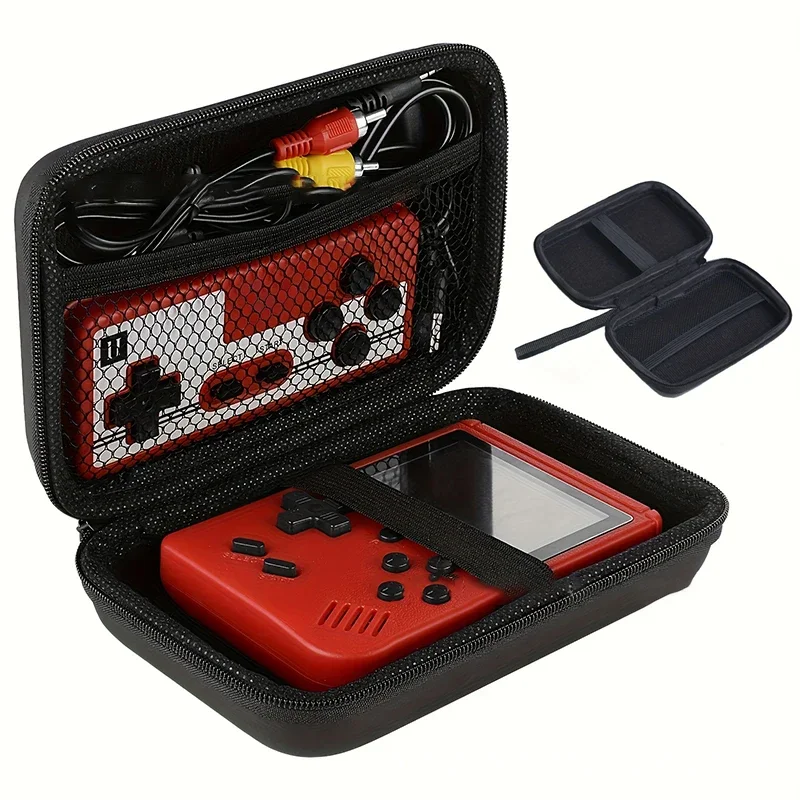 Small Game Console Carrying Case Protective Travel Retro Mini Player Box For Charging Cable Earpods Batteries Storage Bag