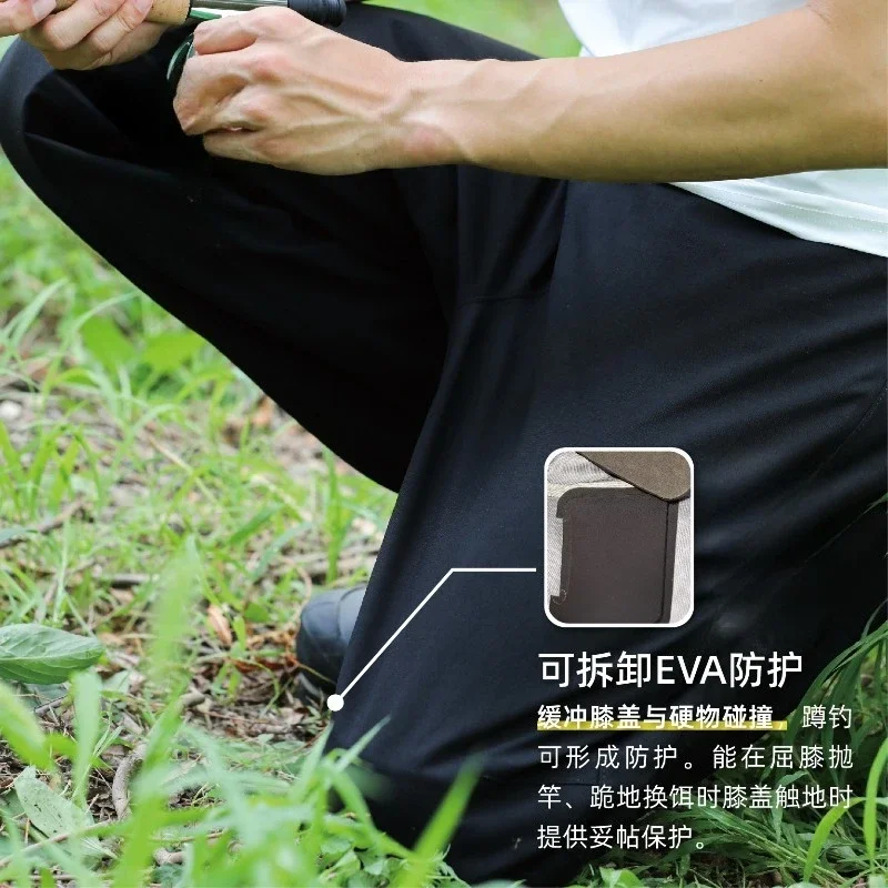 Fishing high-end half-body wading pants, fully waterproof Luya stream pants