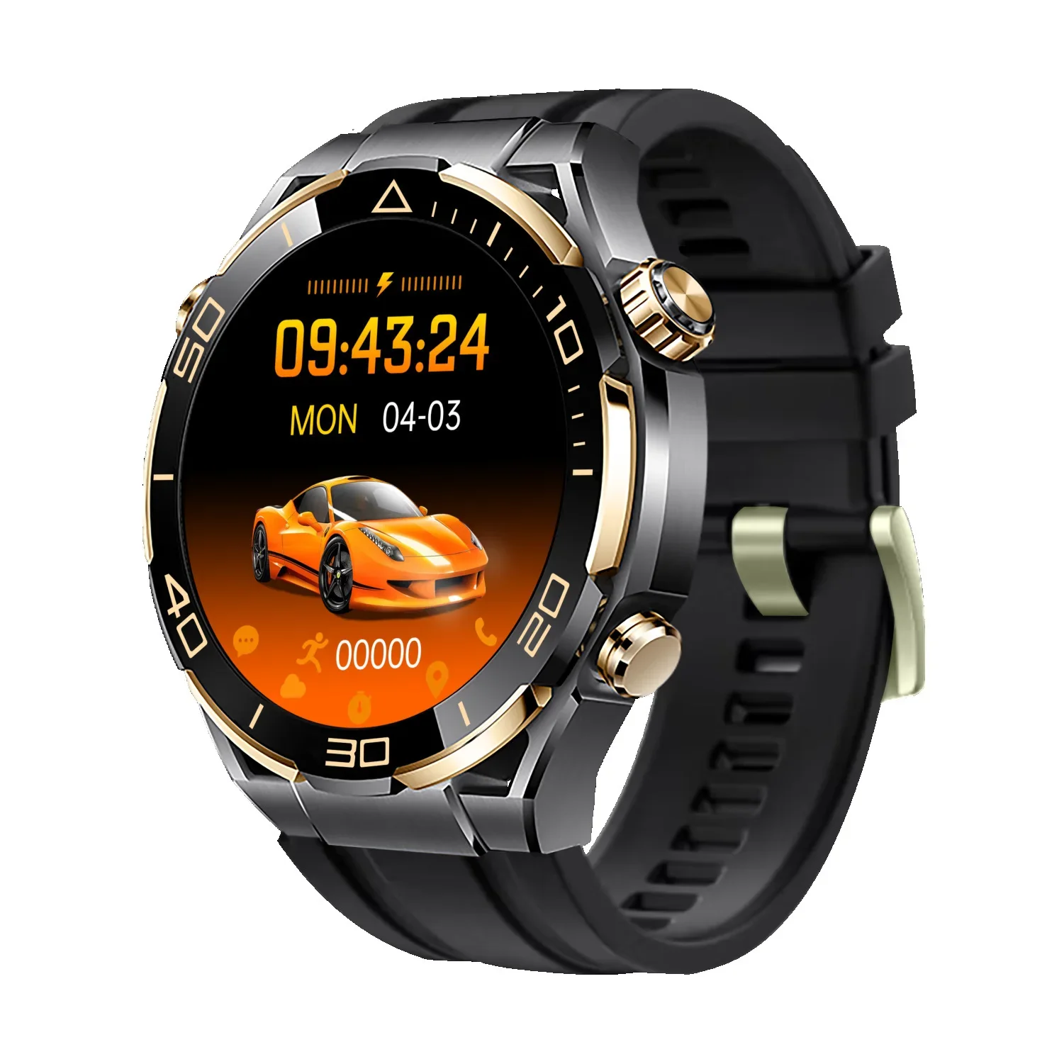 S30Max Smart Watch Sport Round Screen 1.62 Inch Call NFC High Map GPS Fitness Tracker Waterproof Bluetooth Speaker