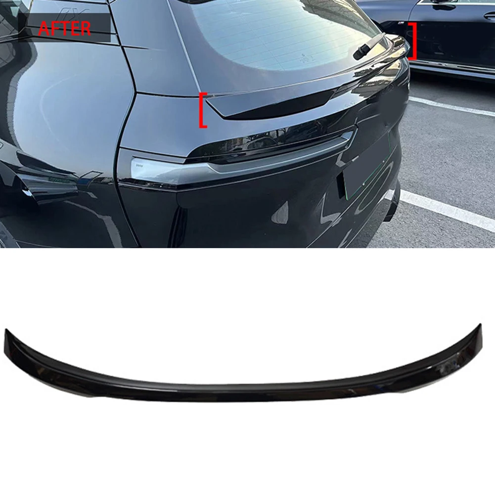 

Car Rear Middle Trunk Spoiler For BMW iX 2021-2024 MP Style