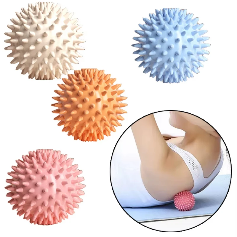 

Hedgehog Massage Ball Yoga Fascia Ball Exercise Fitness Muscle Relaxation Massage Stick Shoulder Neck Leg Plantar Meridian Ball