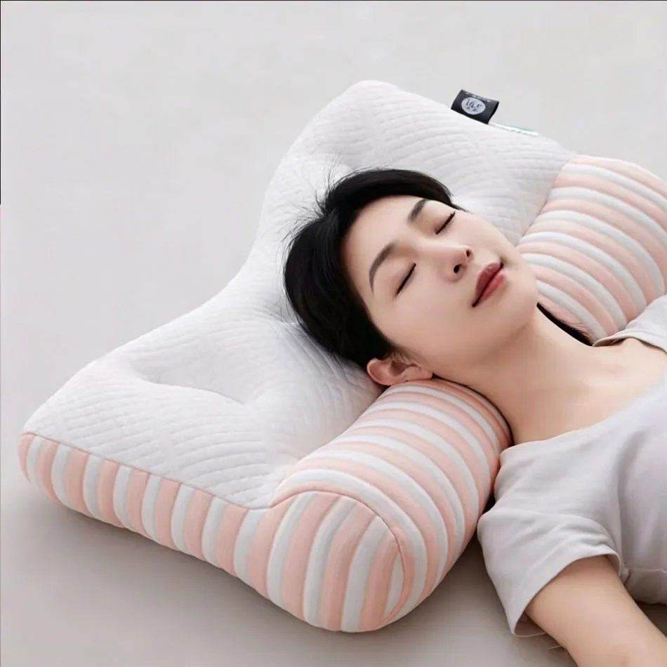 Sleeping Cervical Spine Pillow Home Student Dormitory Sleeping Pillow Bedding Soft Pillow To Relieve Cervical Spine Pressure