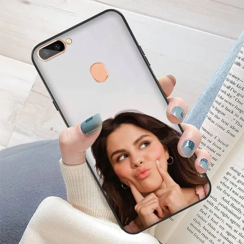 Yinuoda Selena Gomez Phone Case for Vivo Y91C Y11 17 19 17 67 81 Oppo A9 2020 Realme c3