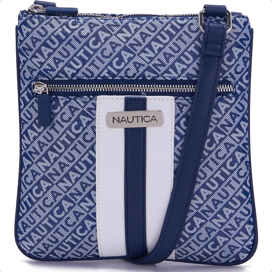 

Lakeside Signature Jaquard North South Crossbody Bag