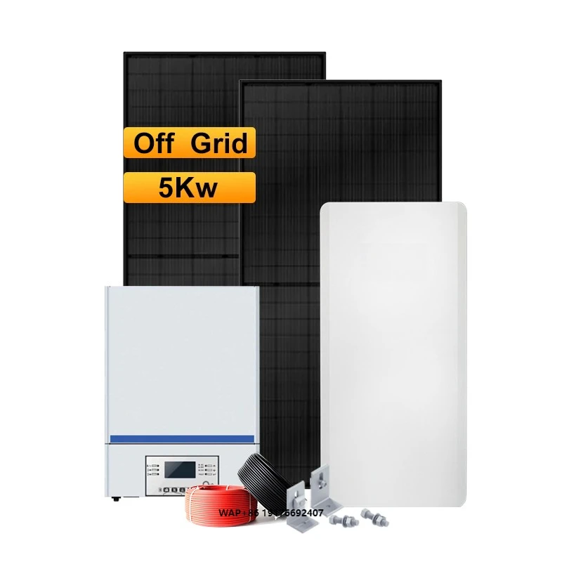 Economical 3.6/5/8/10/15KW Off Grid Solar Power System With Solar Battery Complete Kits Free Consultation