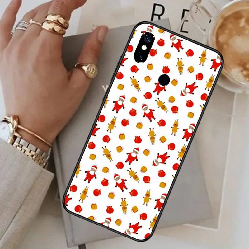 New Year Christmas Phone Case For Xiaomi Redmi note 12 11 7 8 9 10 E s i T X note ultra X3 pro 5G 4G