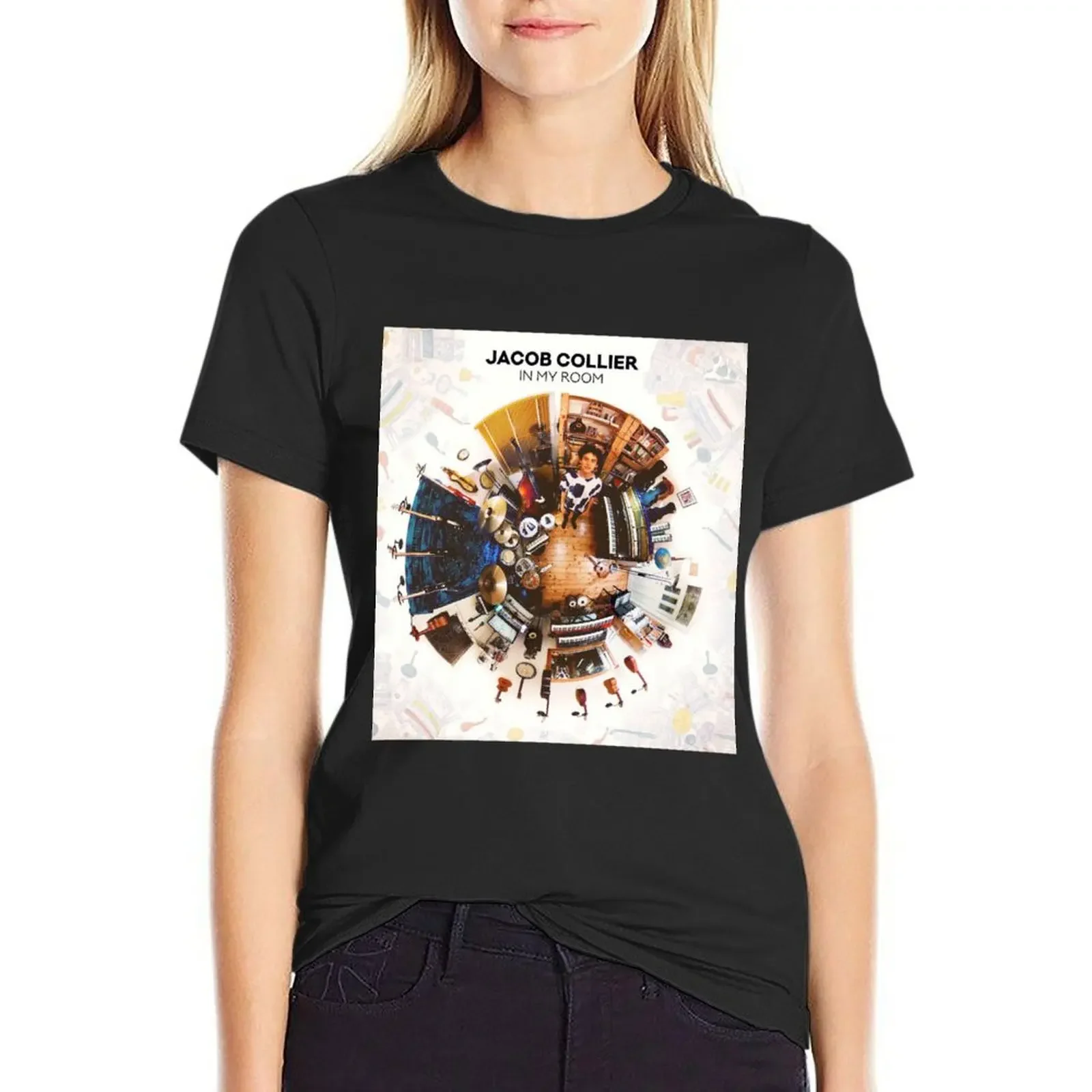 Jacob Collier's Debut Album Is In My Room Poster Art T-Shirt cute clothes graphics clothes for woman