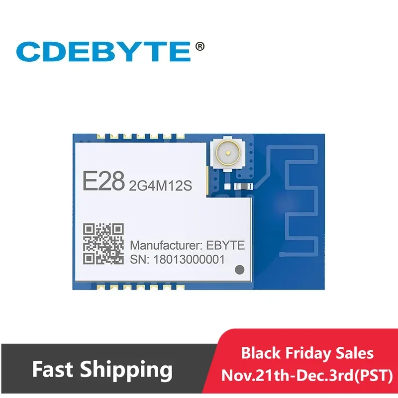 

E28-2G4M12S RoHS 2,0 SX1281 LoRa 2,4 ГГц 12,5 дБм Модуль SPI IoT GFSK FLRC Bluetooth-передатчик Приемник Печатная плата
