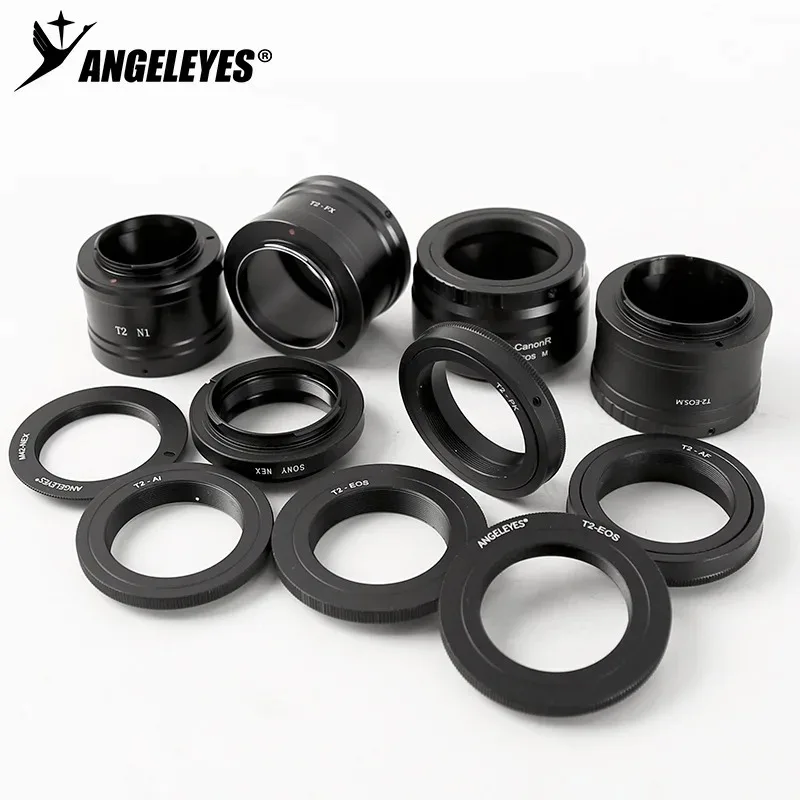 Angeleyes M42 Mount DSLR Adapter Ring Mirrorless Telescope Accessories Compatible with Cn Nk Sy Pentax Fuji