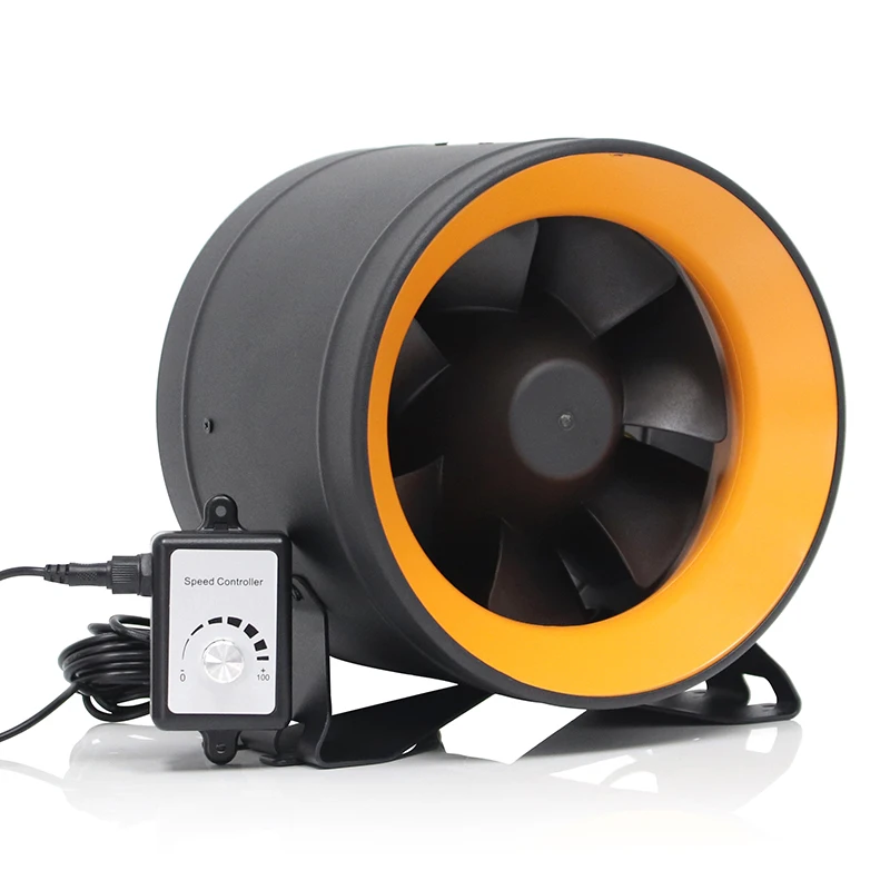 6'' High Speed Duct Fan Powerful Airflow & Strong Air Pressure