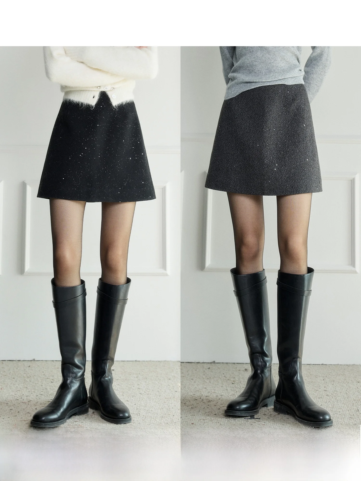 

Юбка-трапеция Starry Skirt, женская, зимняя, универсальная, из ткани с текстурой коры дерева, простая, из полиэстера, с микроэластичностью...