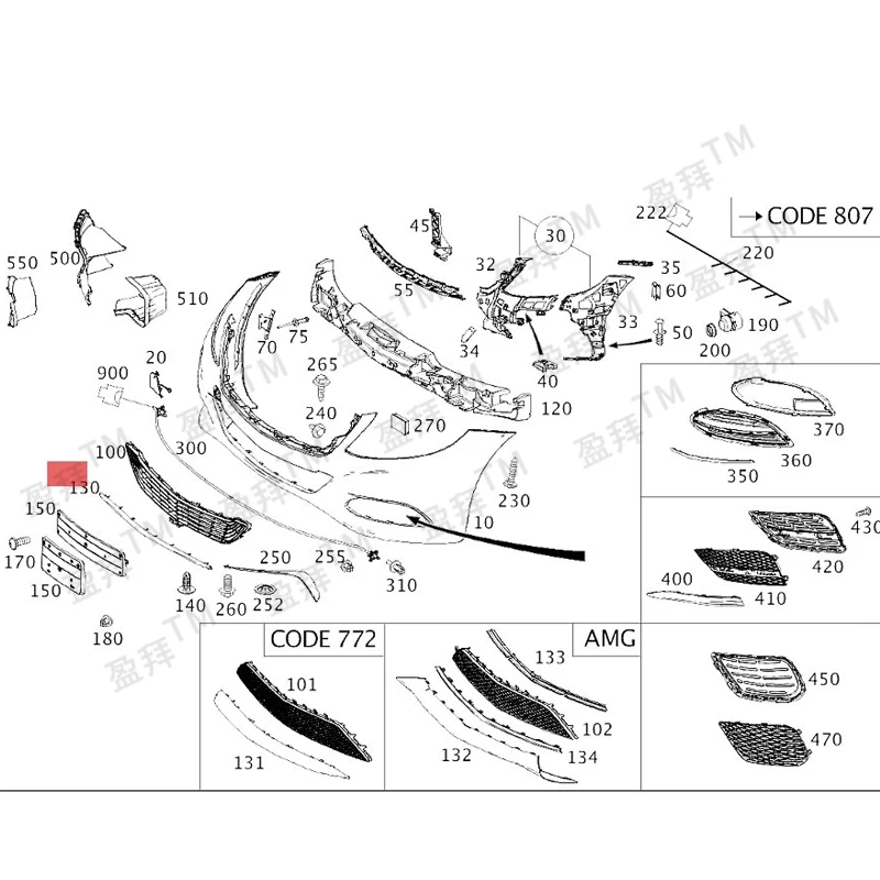 FG2 220 04F G22 202 0FG 222 021 FG2 220 32 Bottom of front spoiler Front bumper Bottom of front spoiler Front bumper