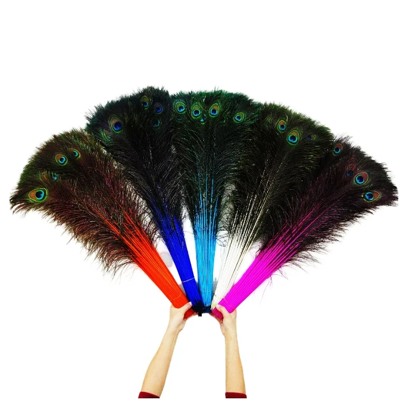 200pcs Peacock Feathers Centerpieces for Table Decoration and Accessories 80-90cm/32-36 Inches Wedding Party Dress Gift Weddings