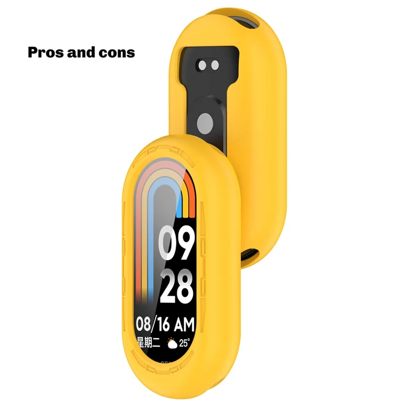 

【НОВИНКА】Силиконовый чехол для Xiaomi Mi Band 9 8 Protect 8 9 NFC Protector Полый защитный чехол для часов Mi Band8 9 D