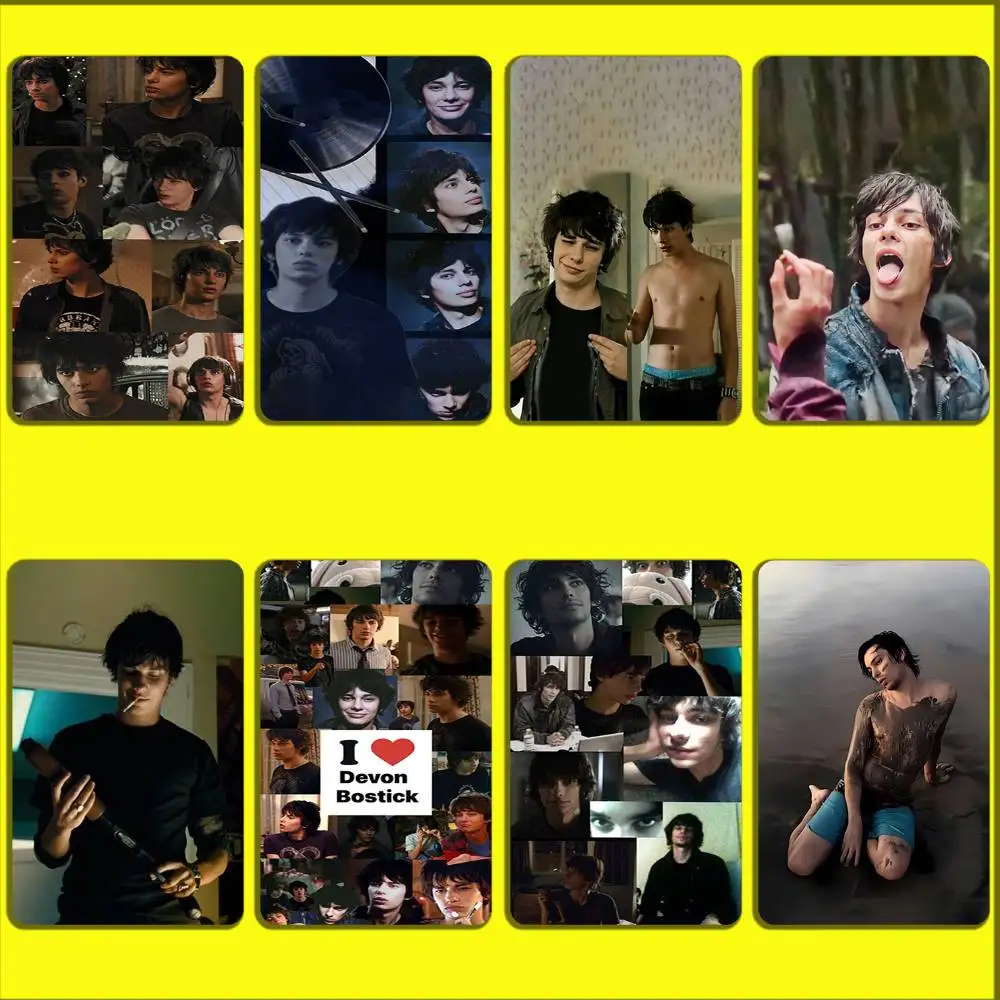 

Actor D-Devon Bostick Card Stickers For Debit Bank Credit Cards Metro Bus Pass Sticker Decoration Cover Skin