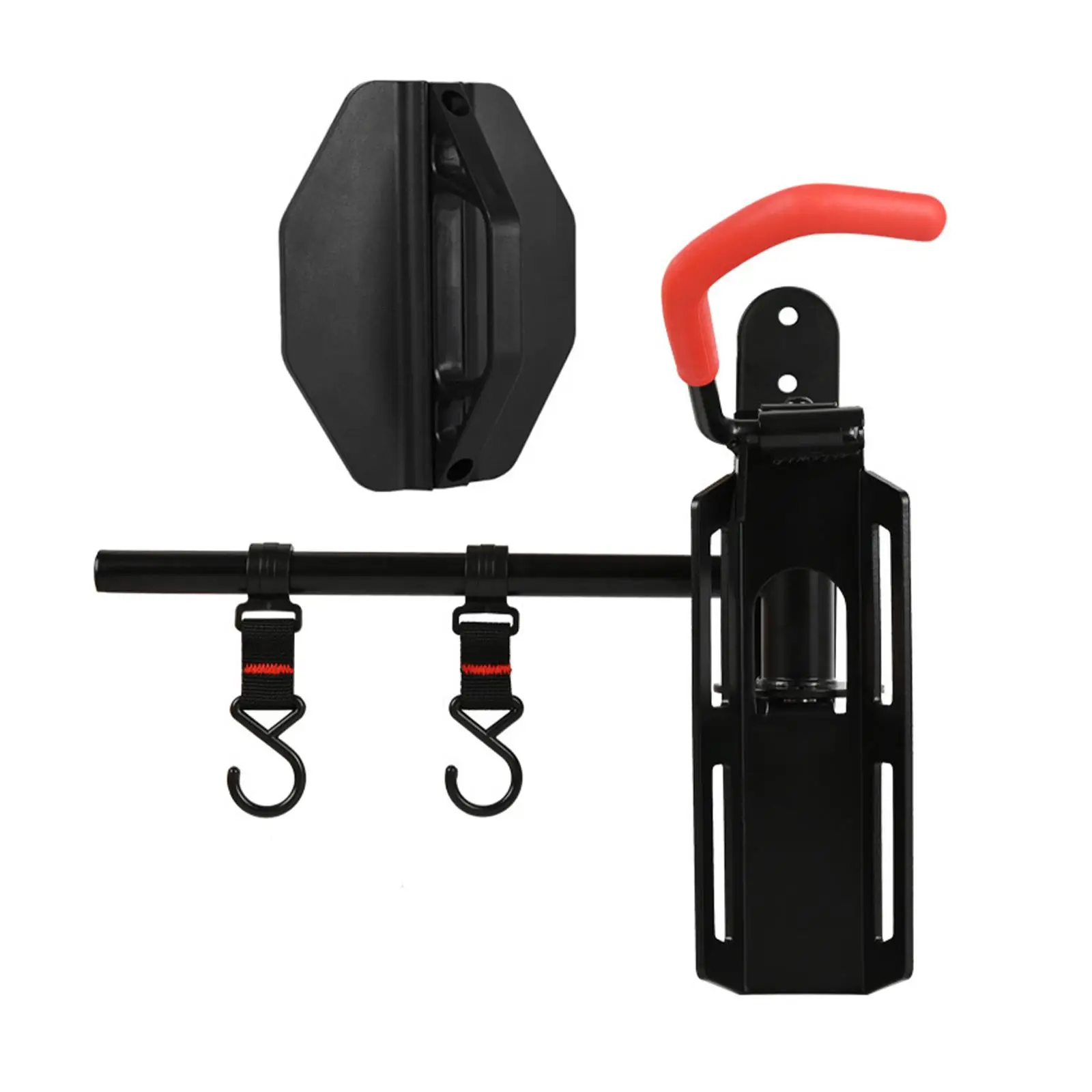 

Swivel Bike Wall Mount High Carbon Steel Hanger Practical Vertical Holder Rack with Hooks for Home Garage Storage
