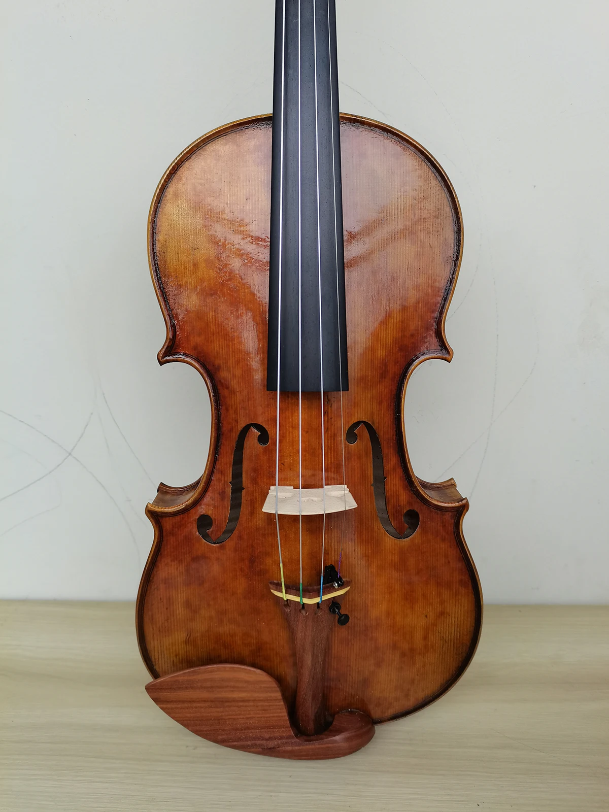 Guarneri 1742 violin 4/4 Italian vintage oil varnish spruce Maple solid wood violino Student beginner professional violin Set