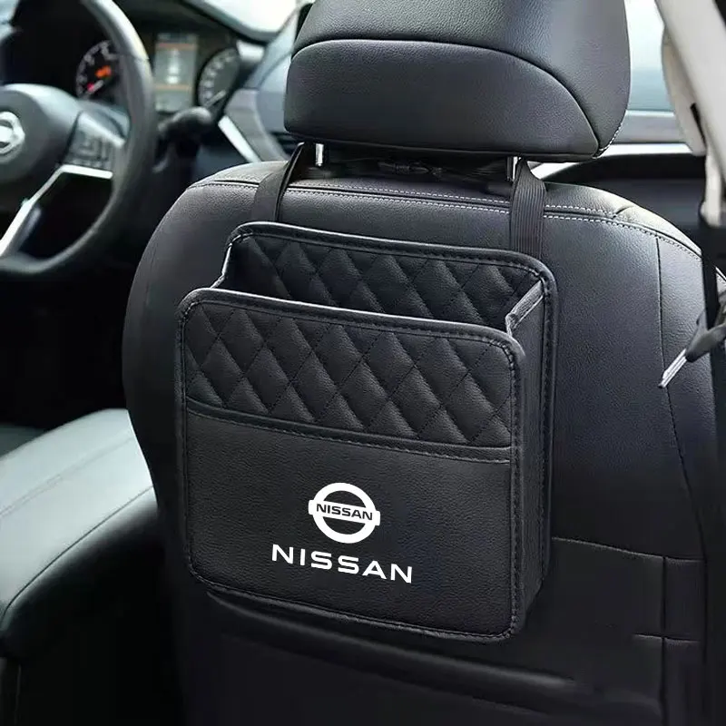 Car Backseat Organizer Waterproof Storage Bag For Nissan murano Navara Qashqai x-trail Patrol NV200 note Frontier Accessories