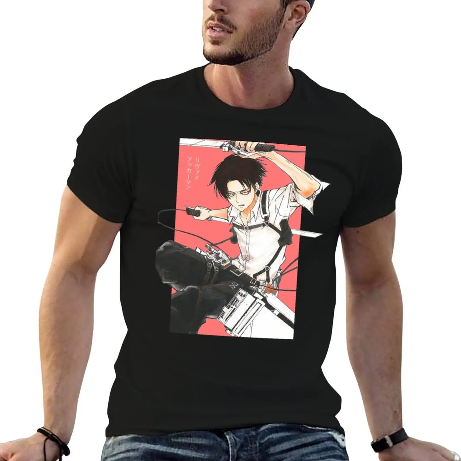 

Levi Ackerman Classic T-Sh T-Shirt man t shirt cotton man tshirt T-Shirt