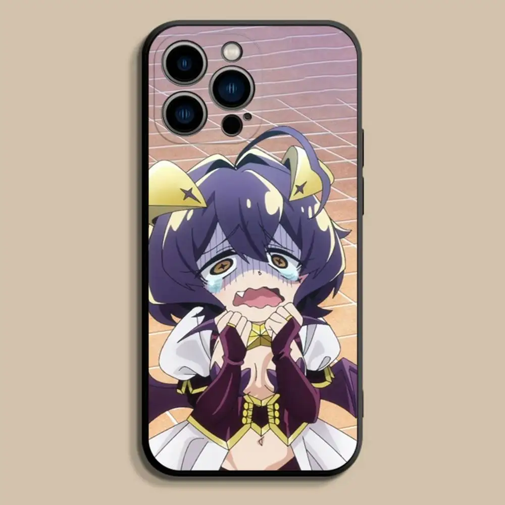 GushingS over Magical Girls Phone Case For iPhone 17,16,15,14,13,12,Pro,Max,Plus,E,SE4,Air,Mini Black Soft Cover