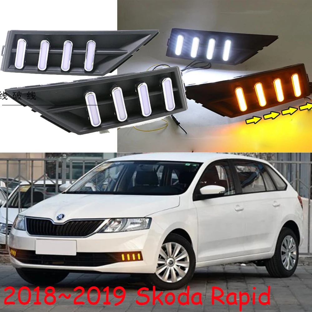 Video 2018 Rapid daytime Light,car accessories,Rapid fog light,LED,Rapid headlight,superb,yeti,Rapid taillight