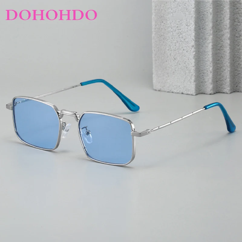 

Luxury Fashion Metal Small Square Sunglasses Women Men Classic Brand Designer Sunglass Travel Fishing Driving Shades Male UV400