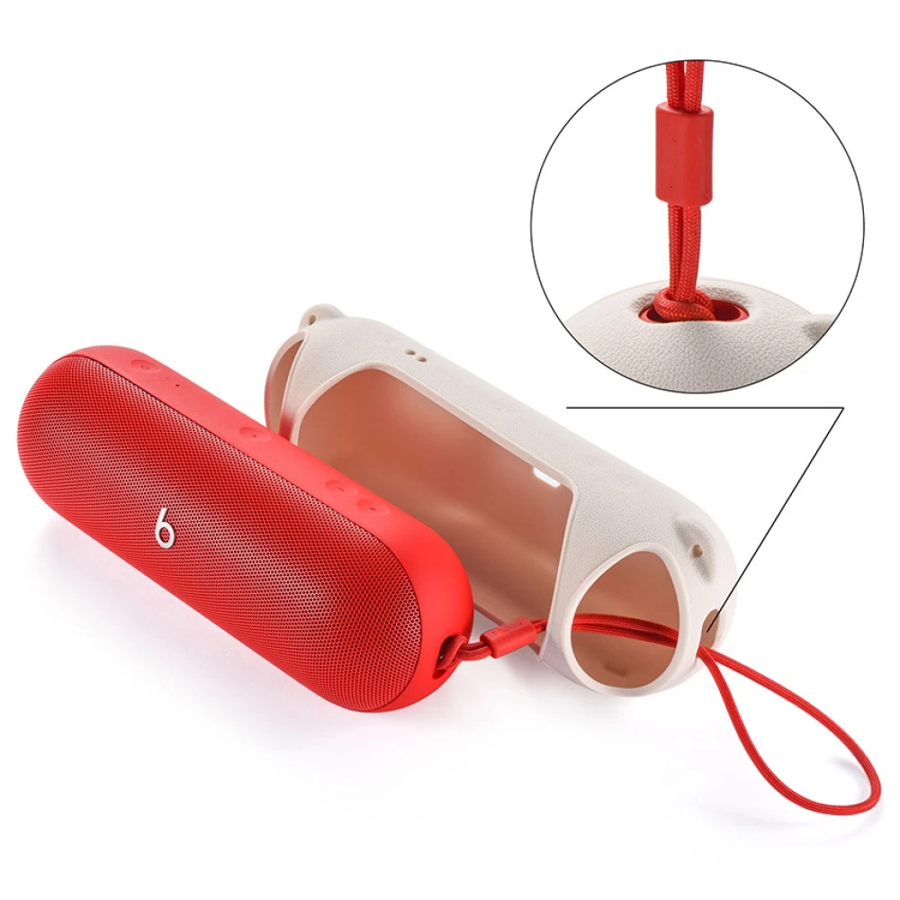 For Beats Pill 2024 Wireless Audio Silicone Protective Case Speaker Accessories