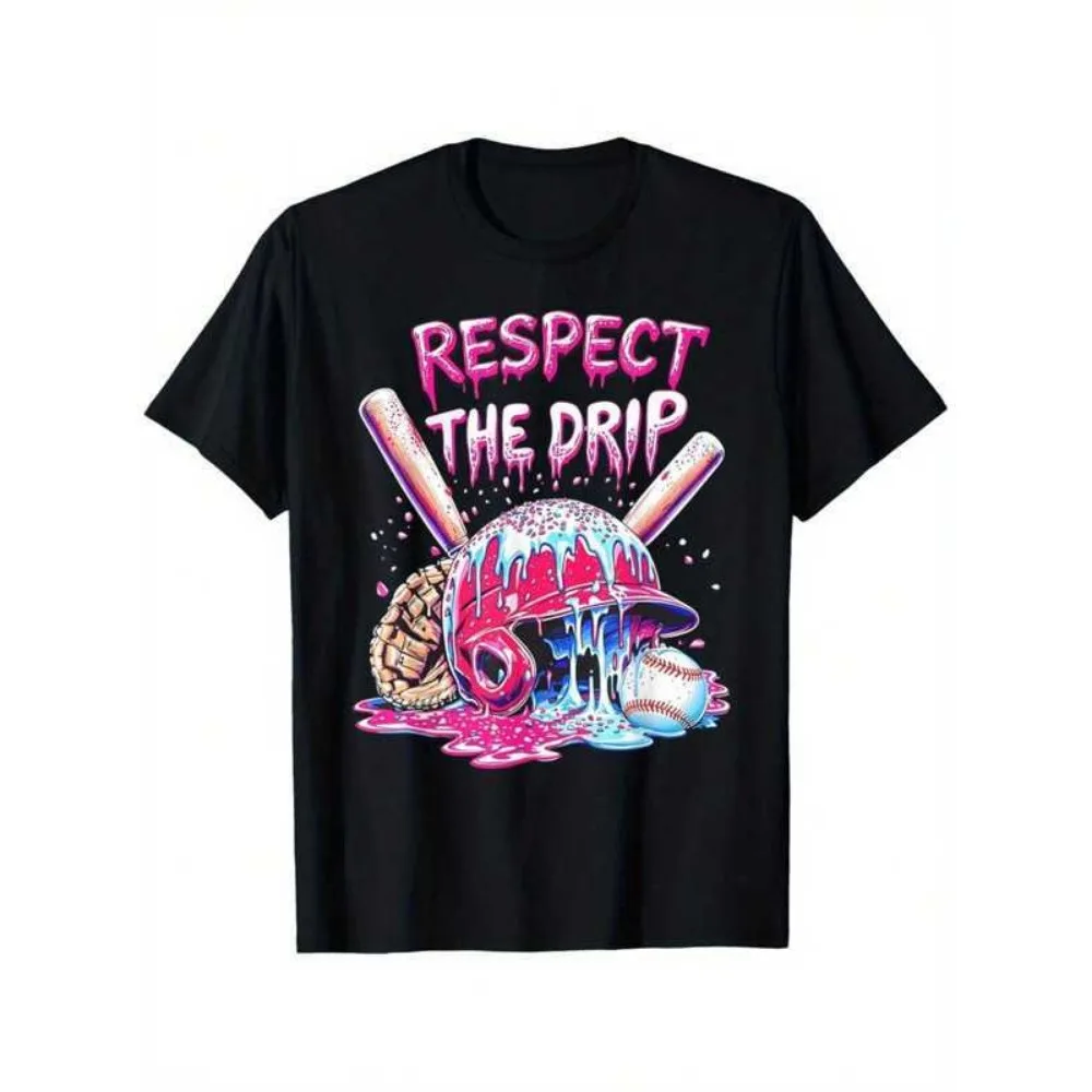 

Футболка Baseball Drip Boys Ice Cream Drip Youth Respect The Drip 180 г/м2