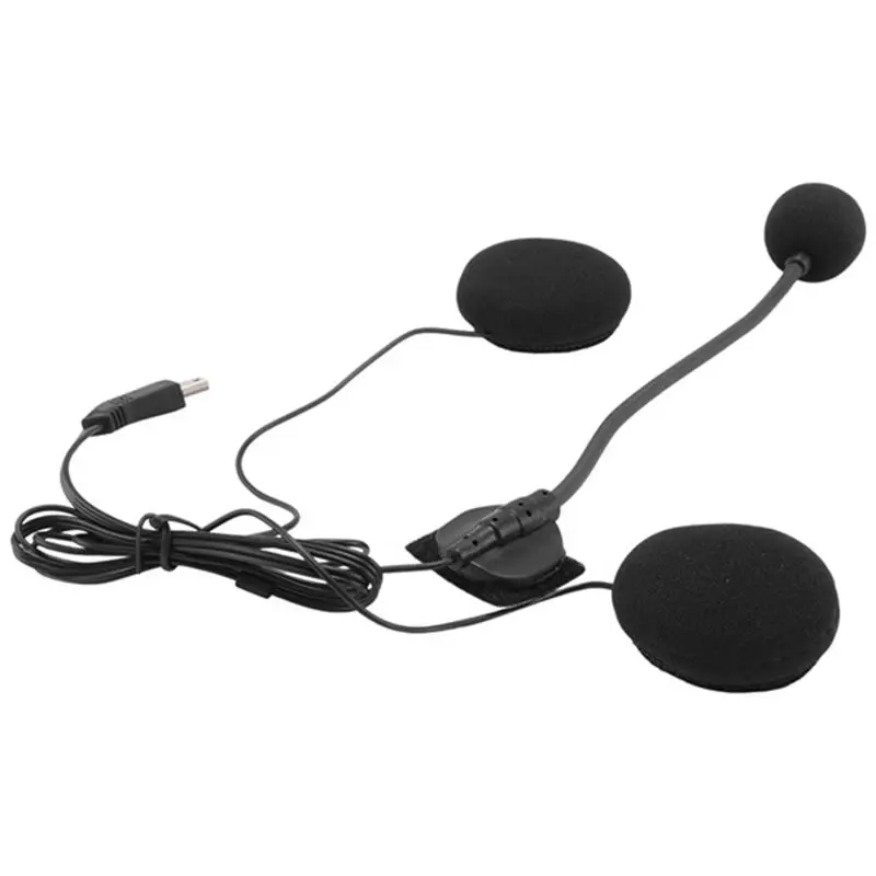 

Compact 2Pair Motorcycle Helmet Bluetooth Headset Microphone Speaker Headset Accessories