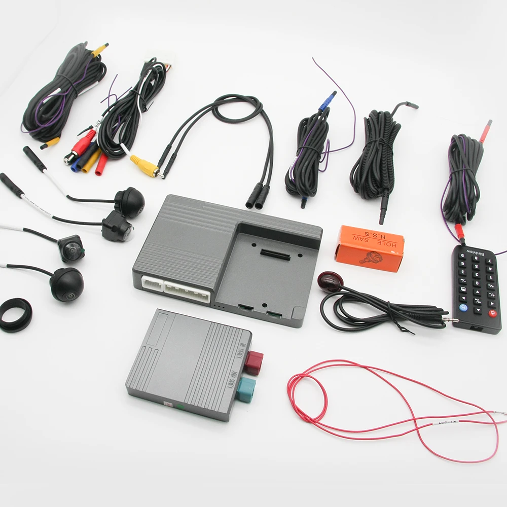 MSCar 360 Degree Camera System for BMW X3 G01 X5 3 5 Series HD 1080P 360 Camera DVR Functions