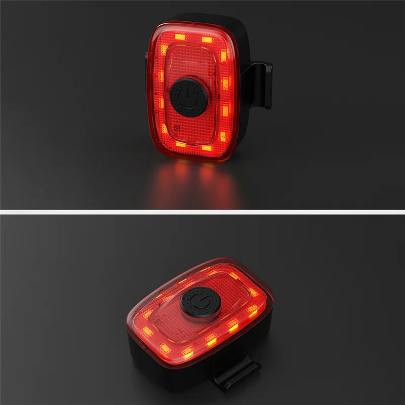 

A99I-Bicycle Rear Light Bike Tail Light USB Rechargeable Road Saddle Seatpost LED Warning Cycling Lamp