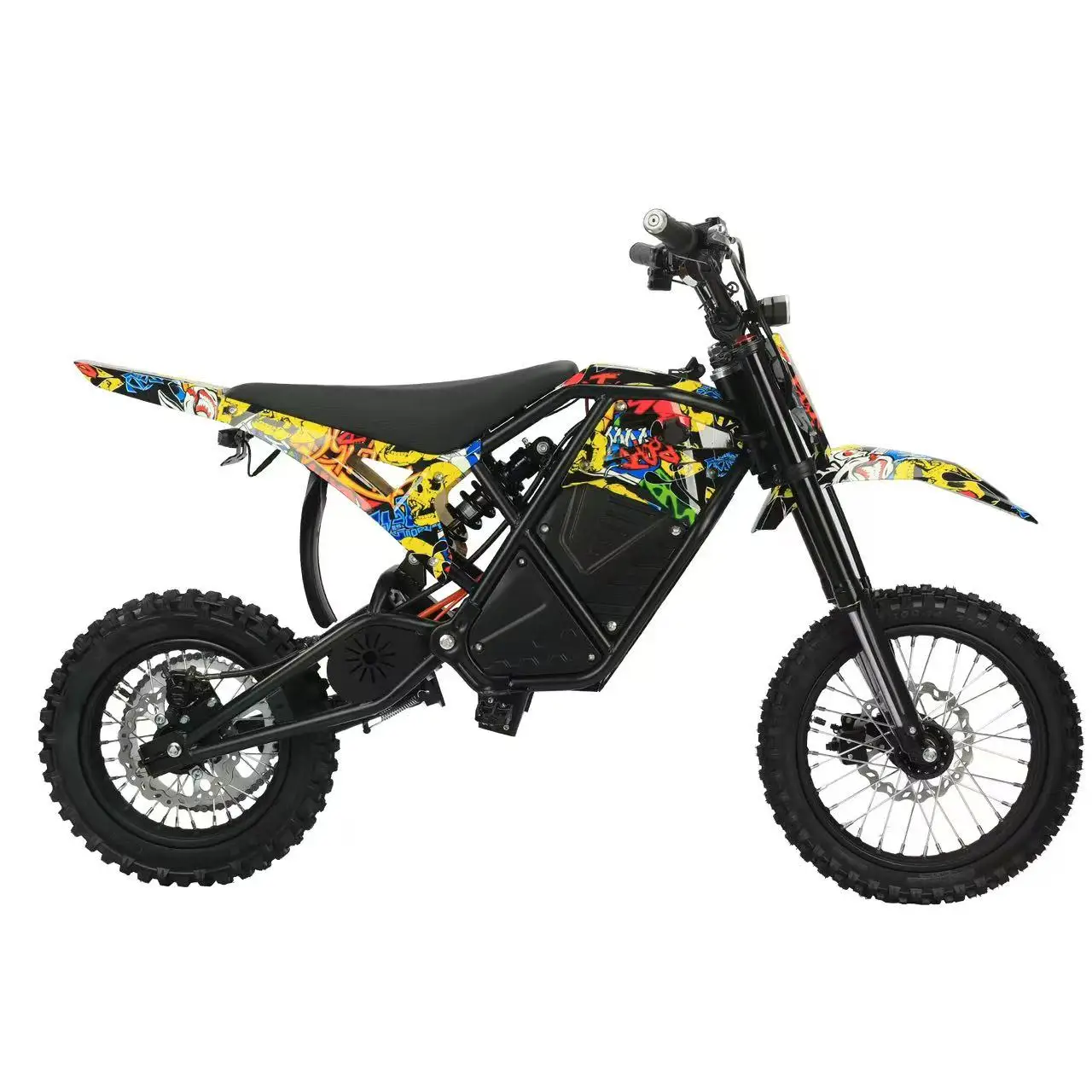 

Electric Dirt Bike for Teens & Adults, 3000W Peak Power, 38 mph Top Speed, 90 Miles Long Range, 48V 23Ah Battery, Hydraulic Brak