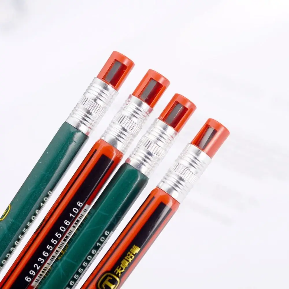 2.0MM 2B Automatic Pencil Comes With Sharpener Sketch Drawing Writing Tool Mechanical Pencil Press Type Stationery Sketch Pencil