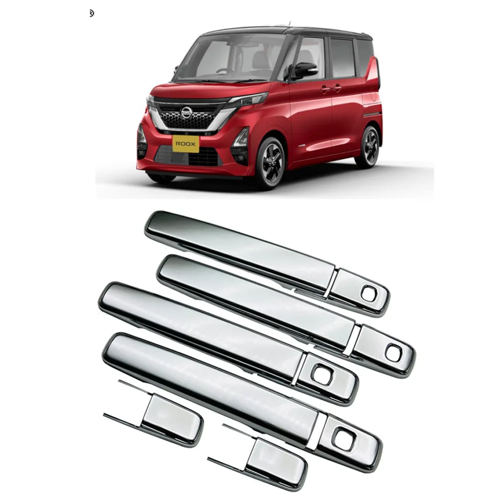 

For 21 Nissan Roox modified exterior door handle electroplated decorative strip 40 series dedicated scratch resistant handle