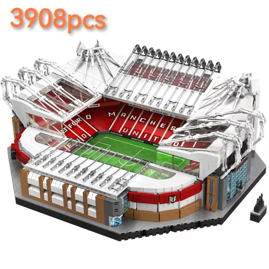 IN STOCK 10272 Old Trafford Manchester 3908PCS Creator City Street View Model Building Blocks Bricks Toys Kids Gift 10202