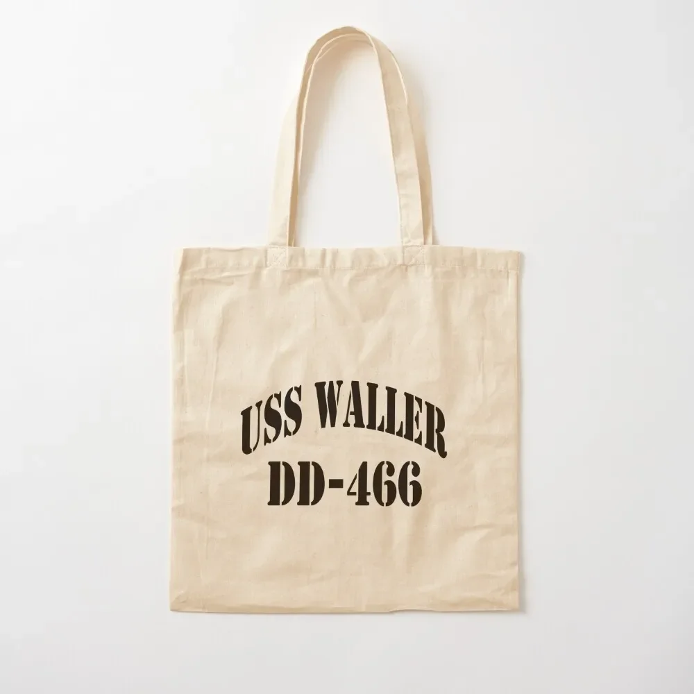 

USS WALLER (DD-466) SHIP'S STORE Tote Bag cute tote bag shopper bags Woman shopper bag Handbags