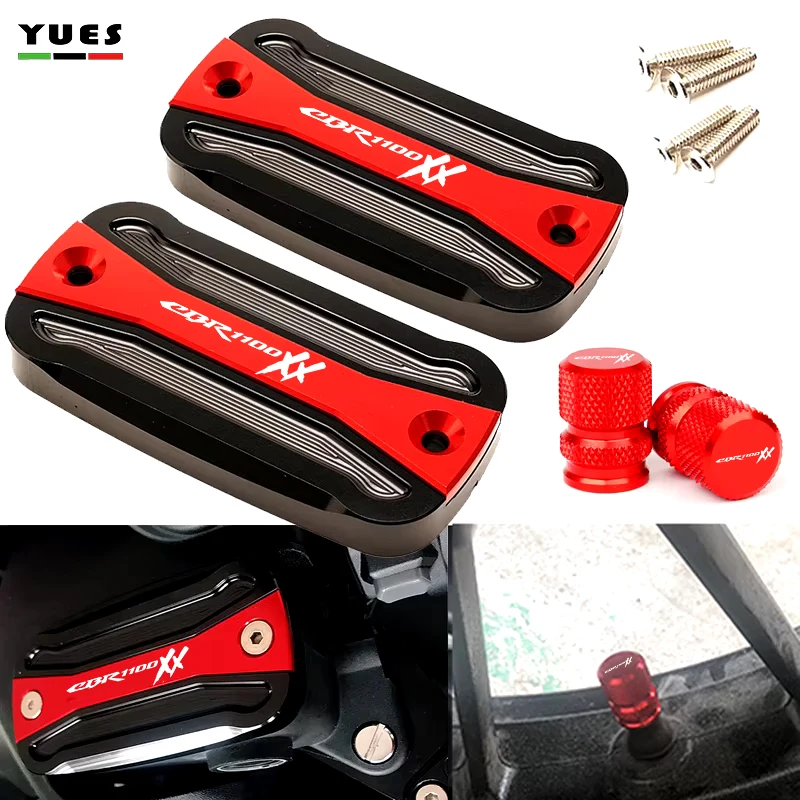 For HONDA CBR1100XX CBR 1100 XX 1100XX 1997-2004 Motorcycle Accessories Brake Fluid Reservoir Cover Cap