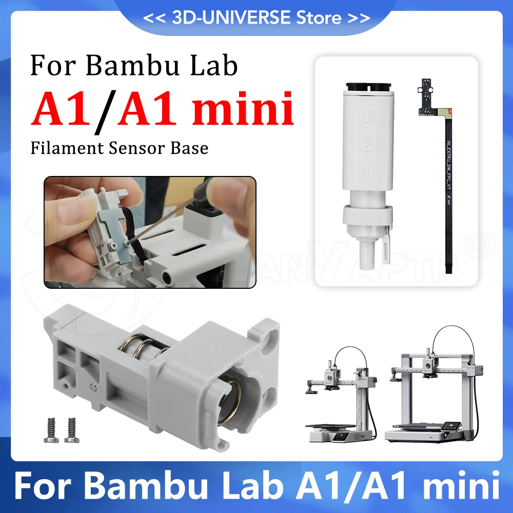 For Bambu Lab A1/A1mini AMS lite Filament Hub Filament Sensor Base Full Kit Replacement Parts For Multi-color 3D Printing