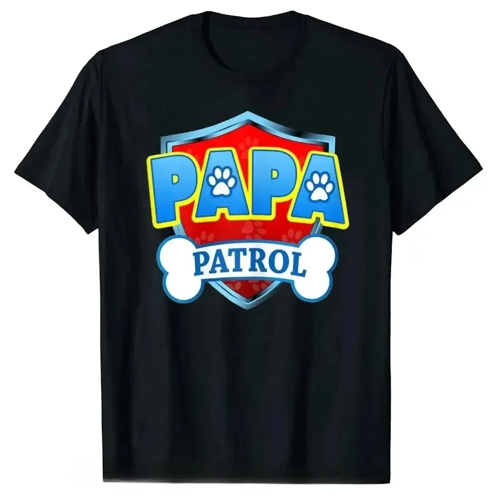 Camicia Dog Patrol Abbigliamento da donna da uomo Regalo divertente Festa di compleanno Abbigliamento per la famiglia T-shirt Taglia Compleanno Regalo per bambini Top Tee Shirt