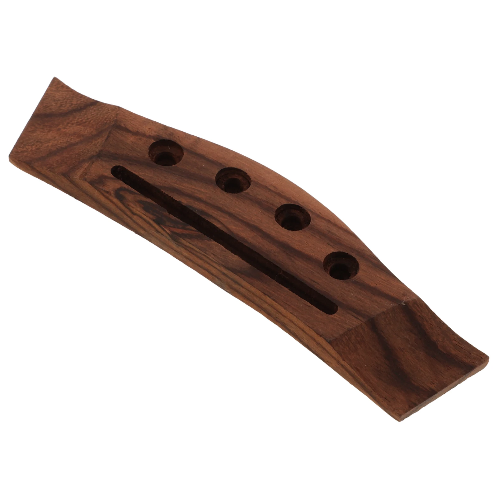 

Hard Ukulele Ponticello Guitar Bridge Small Professional Coffee Rosewood Bridges for Musical Instruments