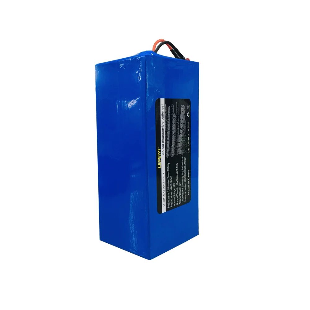 

36V 10S4P 10.4Ah Battery Pack 1000W High Power 42V 10400mAh With BMS,T-shaped plug+DC