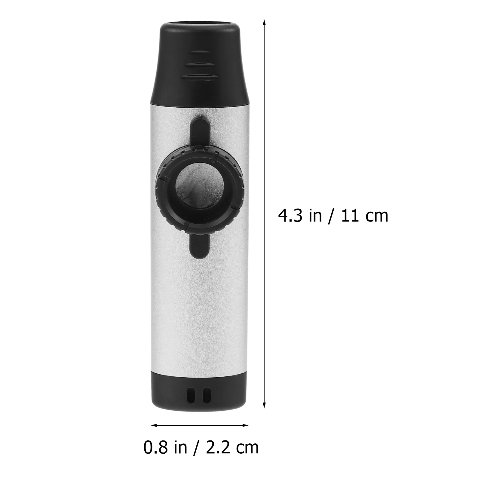 

1 set Aluminium Alloy Kazoo Harmonica Toy Portable Silver Child Musical Instruments Metal Flute Replaceable Diaphragms Strong