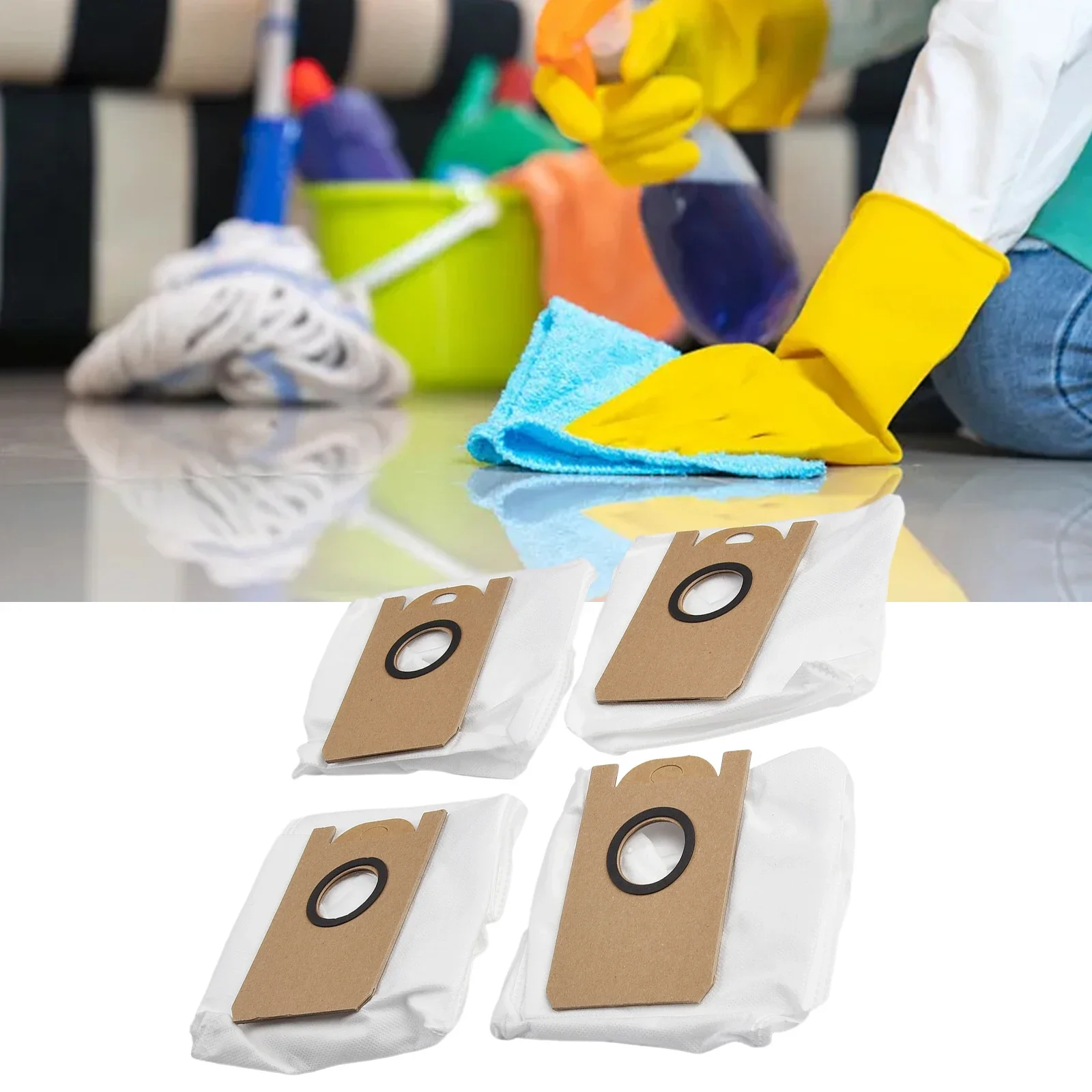 Optimize Your Cleaning Results with these High Quality Dust Bags for Laresar Nex Robot Vacuum Cleaner Pack of 4