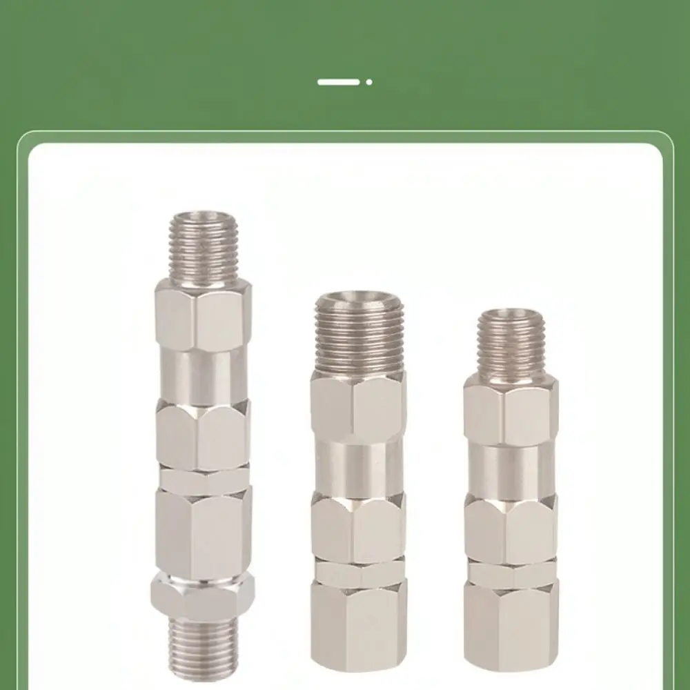 Stainless Steel Airless Sprayer Swivel Joint High Pressure Hose Connector 360 Swivel Adapter Paint Tool Parts