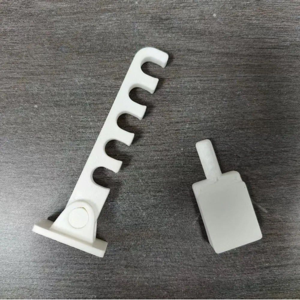 5 Gears Door Window Windproof Hooks Anti-Collision 3D Printed Window Restrictor Lock No-Drill Anti-Fall Window Wind Stopper