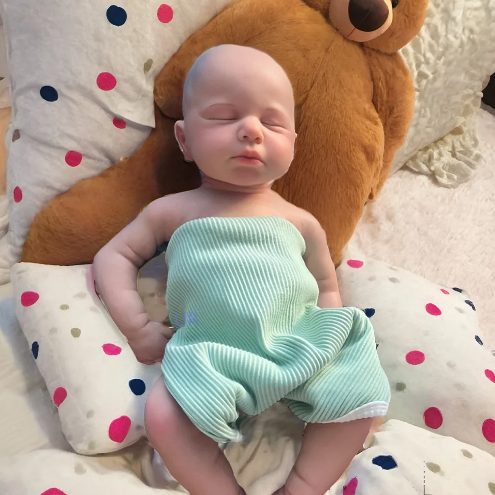 

20-дюймовая ручная работа, сделай сам, окрашенная кукла реборн, наборы игрушек, силиконовые наборы для всего тела, реалистичные куклы для новорожденных девочек, коллекционер художника для малышей