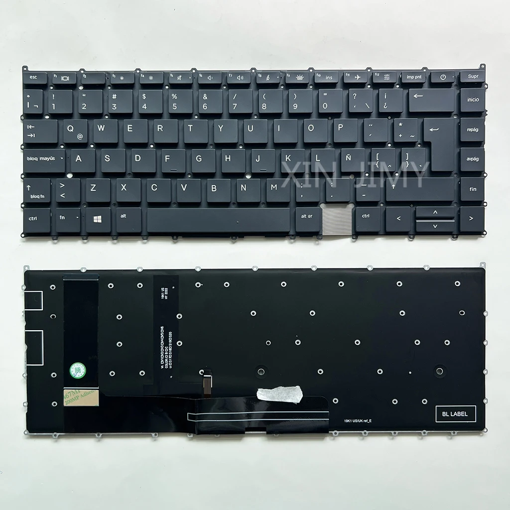 

1040 G7 SP/Latin Keyboard For HP EliteBook X360 1040 G7 1040 G8 Notebook With Backlit LK132YK1A00 SG-A2270-XUA