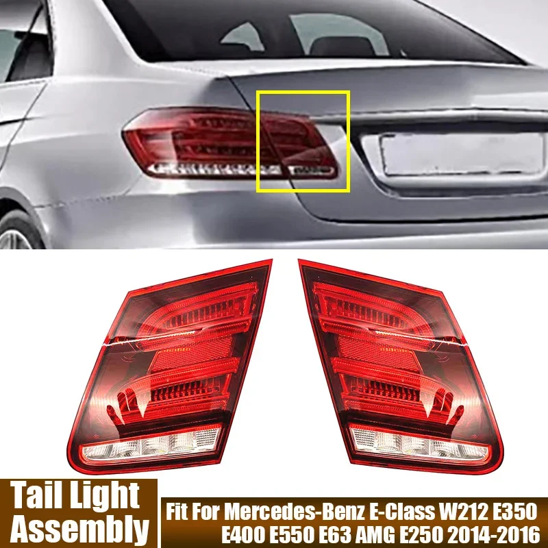 

For Mercedes-Benz Tail Light Assembly LED Rear Brake Signal Lamp Car Accessories M-Class W166 2012-2015 / E-Class W212 2009-2016