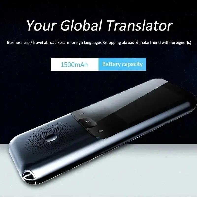 Translation Camera Device T11 Real-Time Smart Voice Photo Translator 1500mA 138 Languages Portable Text Voice Translator 2024