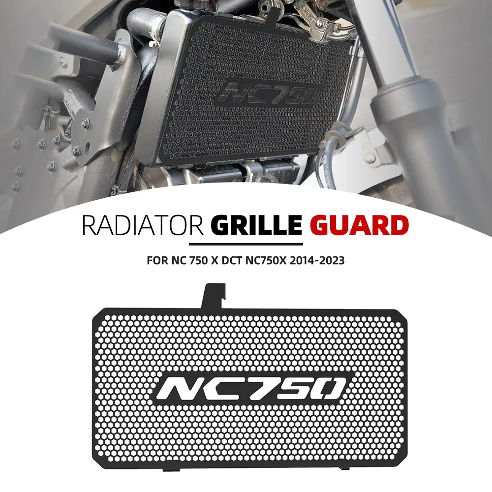 

FOR HONDA NC 750 X DCT NC750X 2014-2017 2018 2019 2020 2021 2022 2023 Radiator Guard Grille Cover Protector Cooler Protection